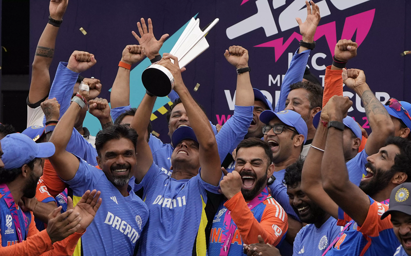 India Clinches T20 World Cup Victory, Overpowers South Africa for Cricket Championship 1